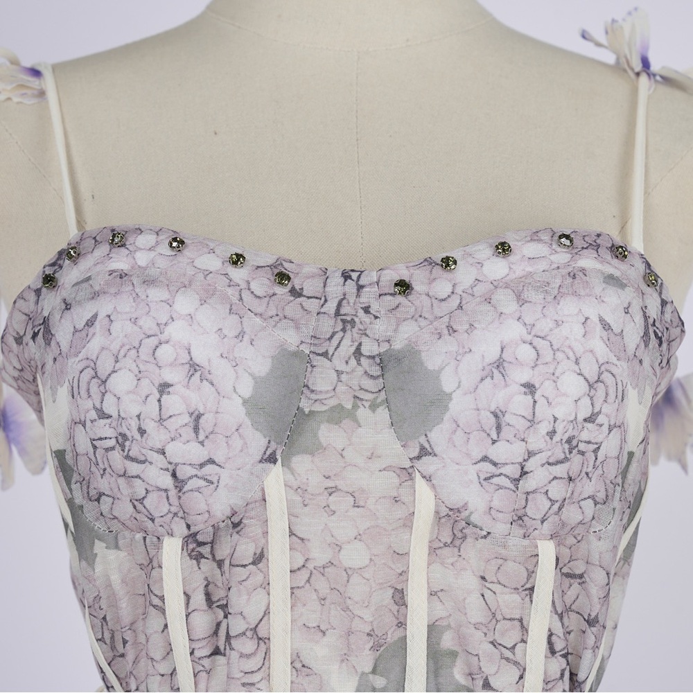Zimmermann Romantic Floral Bustier Maxi Dress - Picture 2 of 11